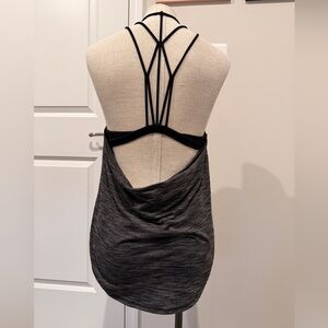 Lululemon sports bra and backless tank top combo
